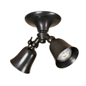 Fleure Twin mounted base - Ceiling lamp by Authentage Lighting