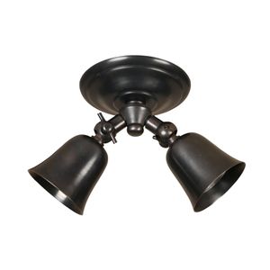 Fleure Twin rosas with springs - Ceiling lamp by Authentage Lighting
