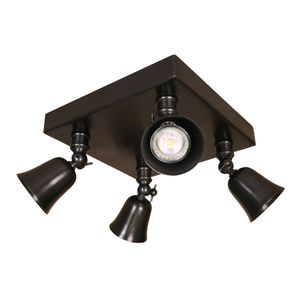 Fleure Twin on square base large - Ceiling lamp by Authentage Lighting