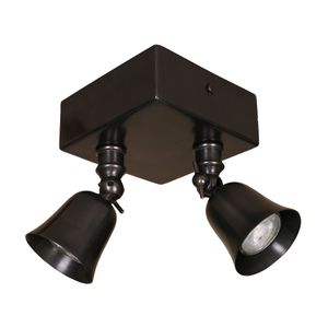 Fleure on square base medium - Ceiling lamp by Authentage Lighting