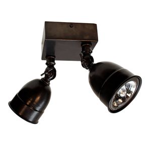 Poire on square base medium - Ceiling lamp by Authentage Lighting