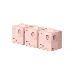 Square 1 | 3-Pack New Pink USB-C - Accessories by Avolt