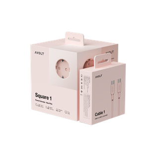 Gift Set | Square 1 + Cable 1 - Accessories by Avolt