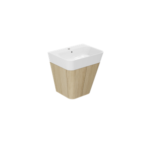 Mobile sospeso Finitura Olmo 59 cm Build: Mobili Bagno - Washbasin cabinet by Azzurra Ceramica