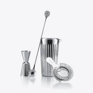 Harmonie Set of 4 Bar Accessories - Furniture accessories by Baccarat