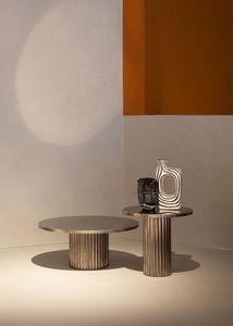 Allure metal coffee table design for living room - Coffee table by Baxter
