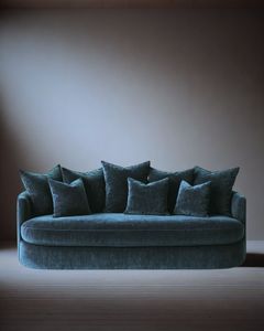 Canapé Ellipse Tsar Petrole - Sofa by Bérengère Leroy