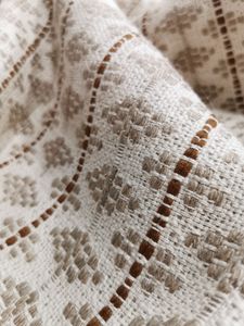 Jute « Couture » Arizona Dreams 1 - Upholstery fabric by Bérengère Leroy