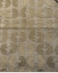 Lin brodé Samarcande - Upholstery fabric by Bérengère Leroy