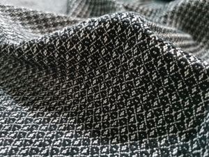 Lin Mansard Shades of Grey - Upholstery fabric by Bérengère Leroy