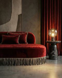 Pop Tsar Rouge Baiser - Sofa by Bérengère Leroy