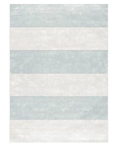Tapis Stripes Celadon Craie - Carpet by Bérengère Leroy