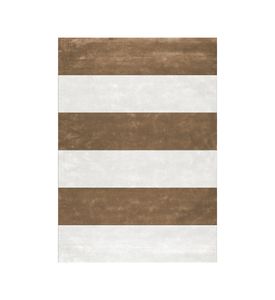 Tapis Stripes Havane Beach Craie - Carpet by Bérengère Leroy