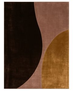 Tapis Tsar Kelly Curve Mocha - Carpet by Bérengère Leroy