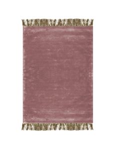 TAPIS TSAR MARSALA FRANGES NATURE - Carpet by Bérengère Leroy