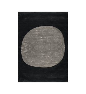 Tapis Tsar Moon Noir Ecorce - Carpet by Bérengère Leroy