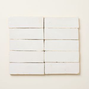 Pure White Bejmat - Wall tile-stone-brick by Bert & May