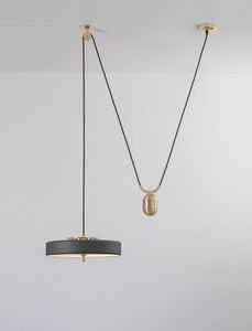 REVOLVE RISE & FALL - Ceiling lamp by Bert Frank
