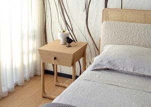 Serenas Oak Design Bedside Table - Bed frame by BertO