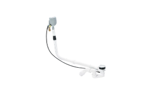 Bath filling, waste and overflow fitting unit Plus 5, Ø 52 mm, 1070 mm - Bathtub by Bette