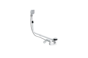 Bath waste and overflow fitting Plus 5, Ø 52 mm, 1070 mm - Bathtub by Bette