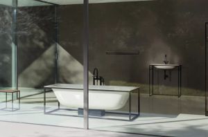 BetteLux Shape Towel Rail - Sanitary by Bette