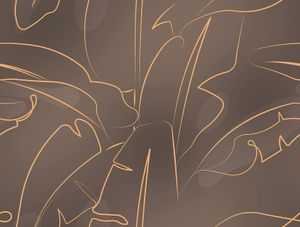 Tropical Sketch - Wallpaper by BeWall