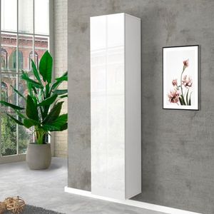 Colonna armadio design mobile ingresso 5 vani bianco lucido Joy Wardrobe - wardrobe by BICA S.p.A