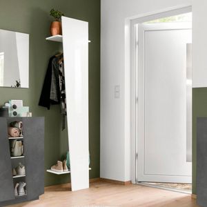Appendiabiti armadio aperto design moderno bianco ingresso camera Ping Bianco Lucido Hang - wardrobe by BICA S.p.A