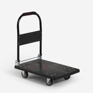 Carrello a pianale pieghevole trasporto portapacchi 200kg 4 ruote Kerry - Furniture accessories by BICA S.p.A