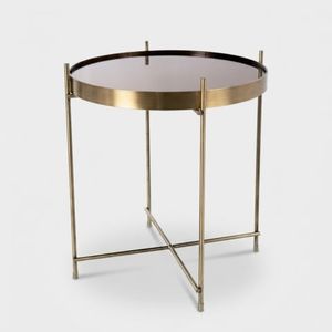 Tavolino da salotto in vetro temperato e metallo Elegant - Coffee table by BICA S.p.A