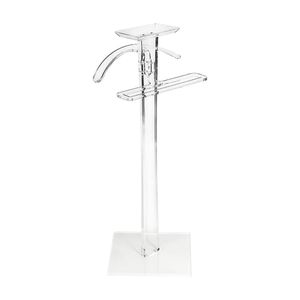 Servomuto appendiabiti in plexiglass trasparente di design Bernardo - Furniture accessories by BICA S.p.A