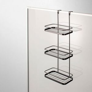 Scaffale porta bagno in metallo 3 mensole Biwa - Accessories by BICA S.p.A