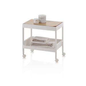 Carrello portavivande con ruote 2 vani contenitori Lando A - Furniture accessories by BICA S.p.A