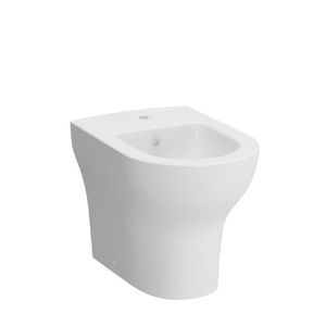 Bidet a terra filomuro ceramica moderno bagno sanitari Zentrum VitrA - Bidet by BICA S.p.A