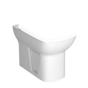 Vaso WC a terra in ceramica filomuro scarico parete sanitari S20 VitrA - Toilet by BICA S.p.A