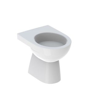 Water vaso WC a terra bagno scarico verticale sanitari Geberit Selnova - Toilet by BICA S.p.A