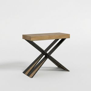 Consolle design moderno allungabile 90x40-300cm tavolo da pranzo Diago Oak - Accessories by BICA S.p.A