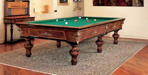 Quirinale: Biliardo in Stile Fine 800 per Gioco all'Italiana - Accessories by Biliardi MBM srls