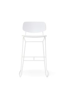 DOLL 164 - Steel barstool - Stool by Billiani