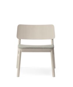 DRUM 079 - Beech easy chair with integrated cushion - Armchair by Billiani