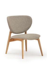 FLEURON LOUNGE 203 - Upholstered fabric chair - Chair by Billiani