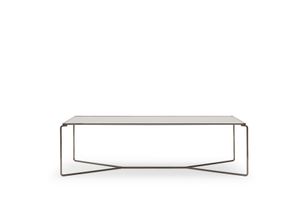 MARCEL 470 - Rectangular steel coffee table - Coffee table by Billiani
