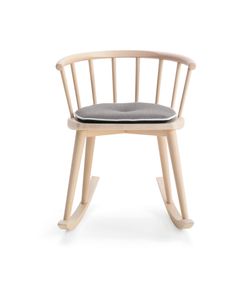 W. 608 - Rocking beech chair - Chair by Billiani
