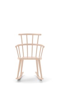 W. 604 - Rocking lacquered high-back chair - Chair by Billiani