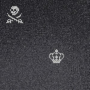 SKULLS & CROWNS BLACK - Glass mosaic - Wall tile-stone-brick by Bisazza