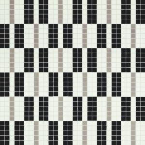 ALTERNANCE NOIR & BLANC - Glass mosaic - Wall tile-stone-brick by Bisazza