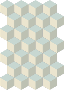 CUBIC ICEBERG - Handmade cement tiles - Floor tile-stone by Bisazza