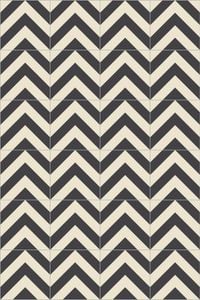 ZAG VANIGLIA - Handmade cement tiles - Floor tile-stone by Bisazza