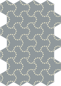 LUNAS BILBAO A - Handmade cement tiles - Floor tile-stone by Bisazza